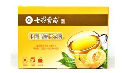 哈密瓜普洱茶珍生